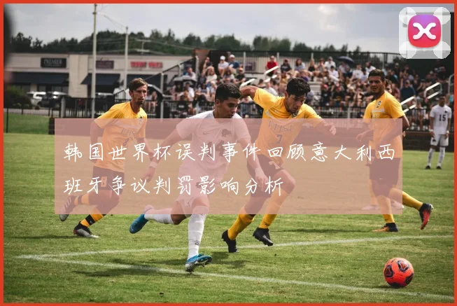 韩国世界杯误判事件回顾意大利西班牙争议判罚影响分析